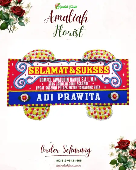 Papan Bunga Ucapan Selamat Bara